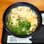 玉子とじうどん(七福うどん)