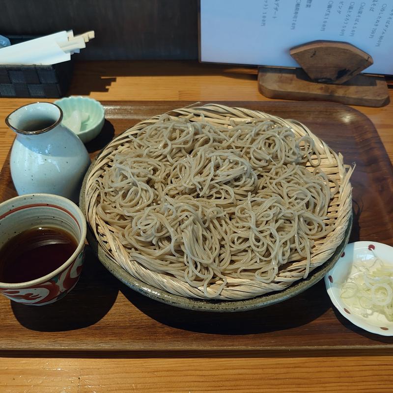 もりそばダブル(おらがそば茶屋 )