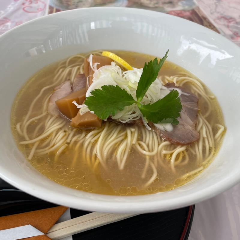 帆立出汁ラーメン(麺処 青野 ちちぶ道の駅店)