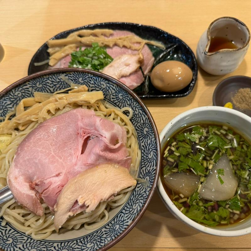 冷製つけめん(鴨と上州地鶏 中華そば鷹)