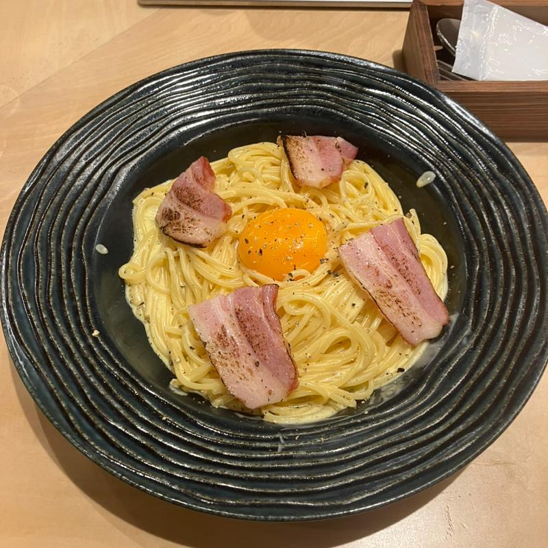 カルボナーラ(エビノスパゲッティ 丸ビル店)