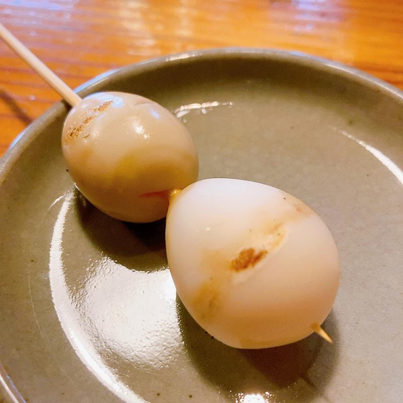 うずら玉子(やきとり鶏鳴)