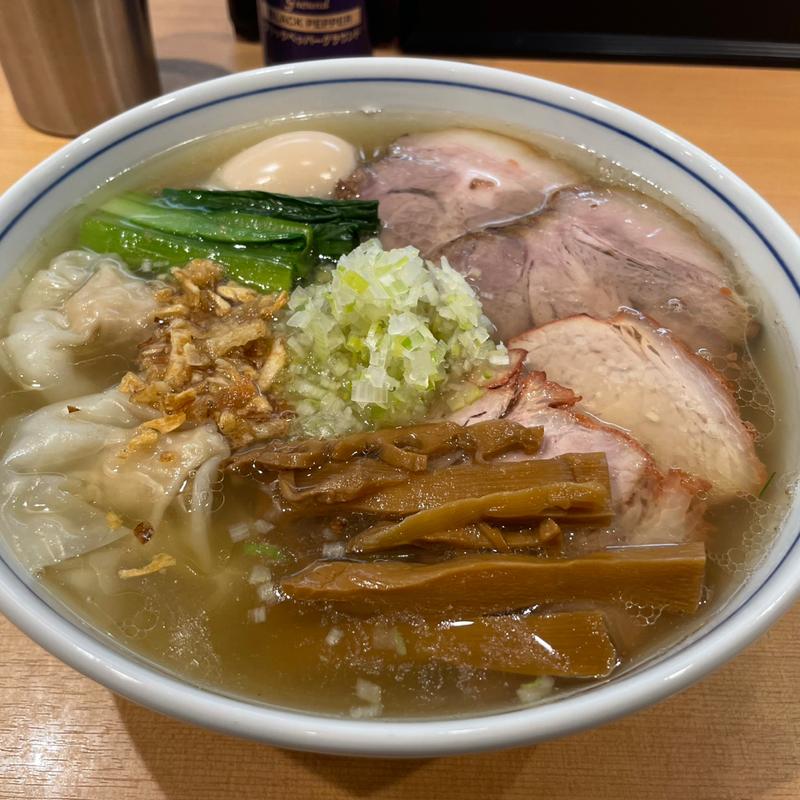 特製塩ラーメン(らぁ麺 すぎ本)