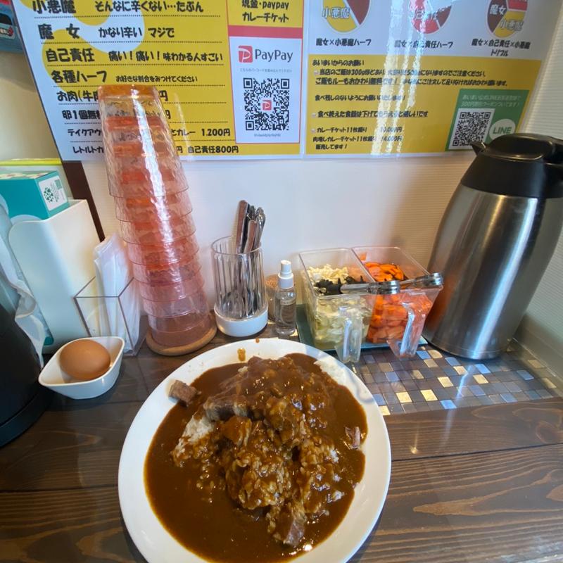 魔女と小悪魔のハーフ(あいまい カレー)