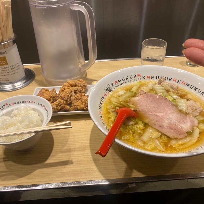 おいしいラーメン(どうとんぼり神座 心斎橋店 （かむくら）)