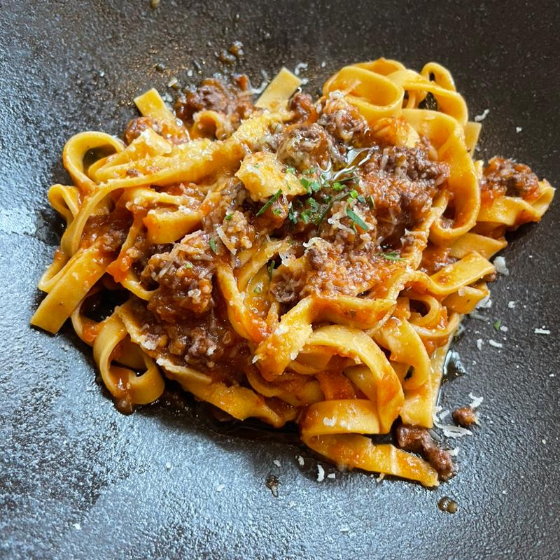 AUS産ブラックプラチナビーフのボロネーゼ(Restaurant LEGALO)