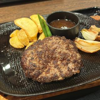 黒毛和牛100%ハンバーグ(黒毛和牛バル　腰塚　渋谷東急プラザ店)