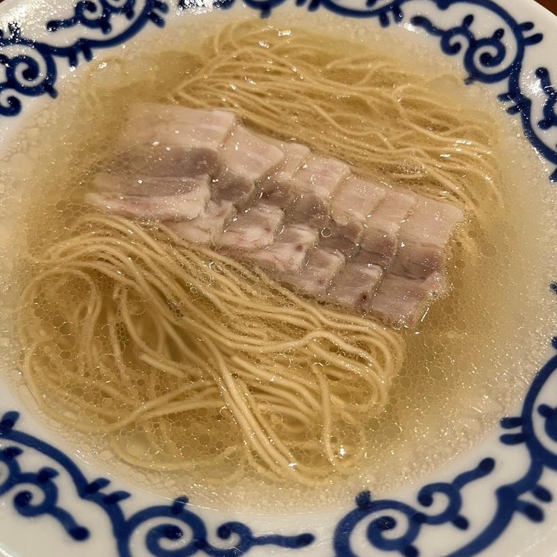 豚そば(豚そば 月や 福岡空港店)