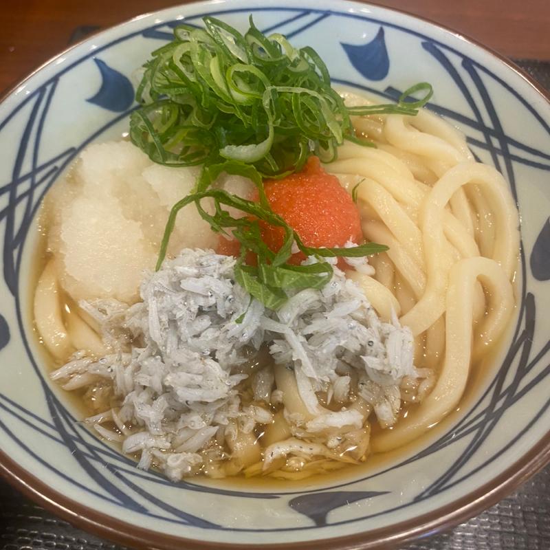 明太子しらすおろし(丸亀製麺 石岡店 )