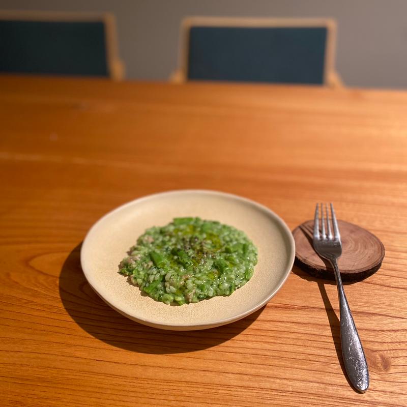 かき菜のリゾット(VENTINOVE)