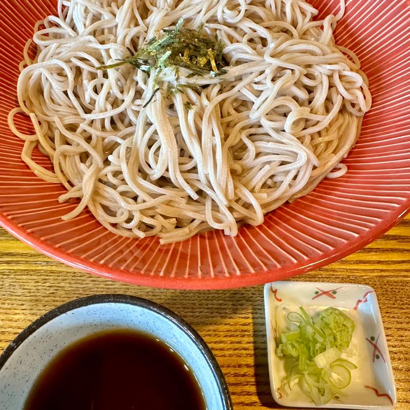 信州更科そば1.5倍盛り(ぶた丼屋 THEぶたまろ 北海道居酒屋 THE北から)