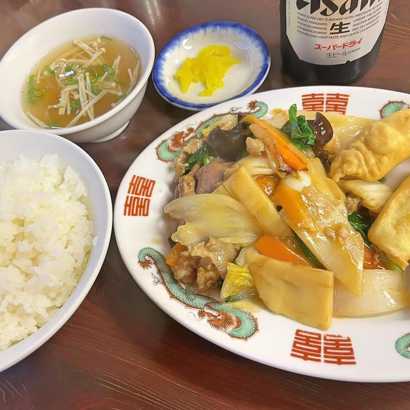 本日の定食(華園)