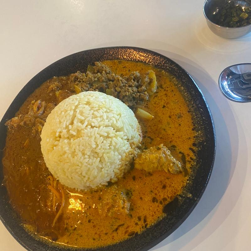 3種盛り(サムカリー)