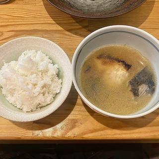 鰆の塩つけ麺 麺500g 白ご飯