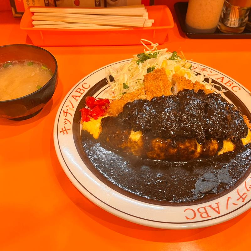 オムカツカレー(キッチンABC 池袋東口店 （キッチン エービーシー）)