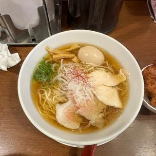 特製醤油そば(鶏そば から揚げ 専門店 らーめん風見鶏 西田辺)