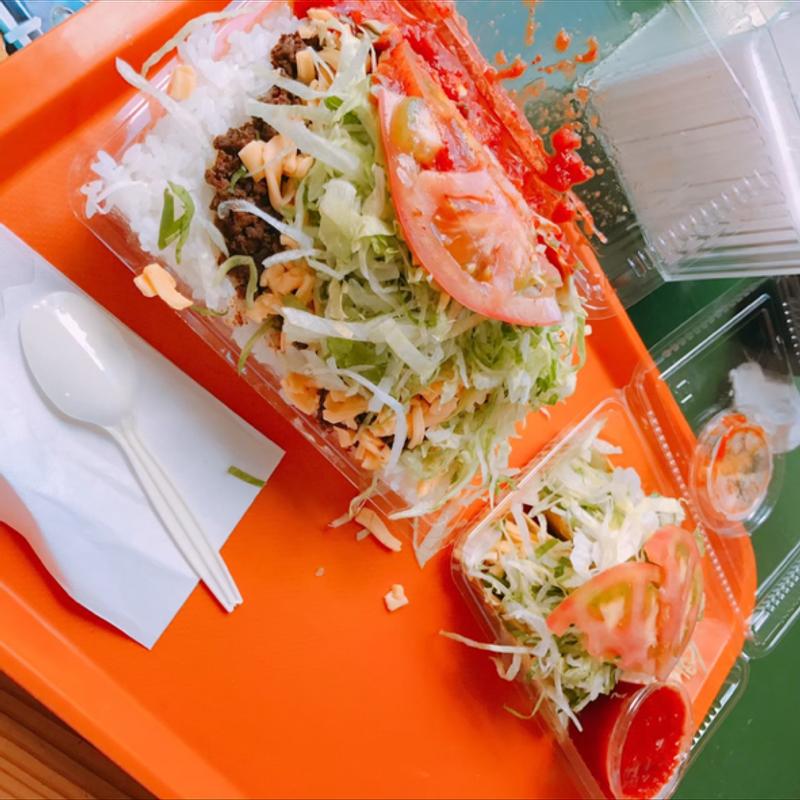 タコライスチーズ with レタス(キングタコス 長田店 （KING TACOS）)