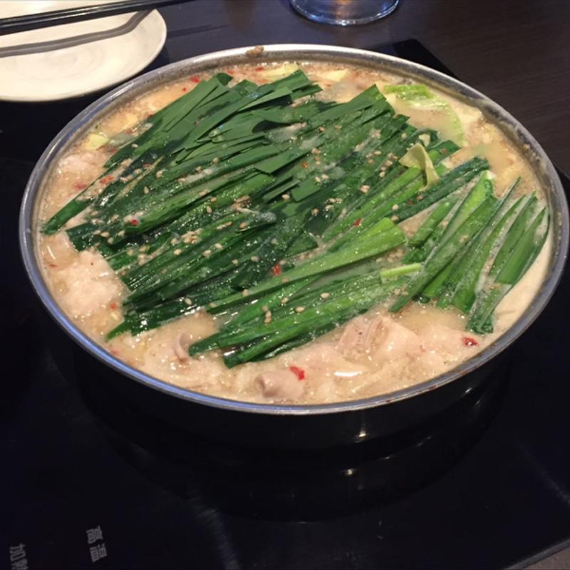 もつ鍋　しょう油味(博多もつ鍋 やま中 本店)