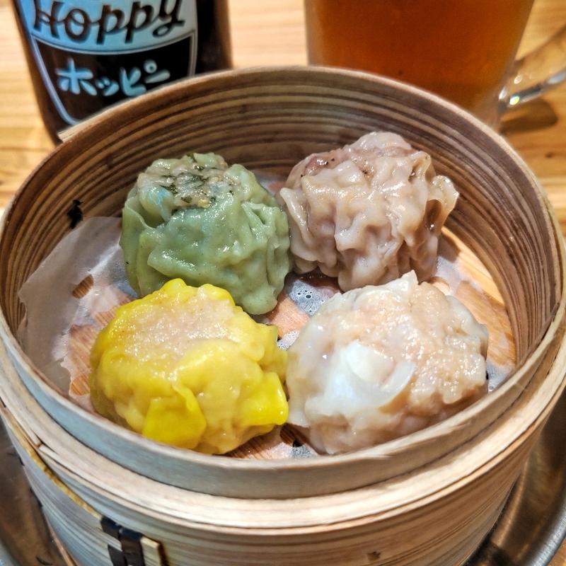 肉焼売・海鮮焼売・ガリしそ焼売・和牛焼売(焼売のジョー野毛店)