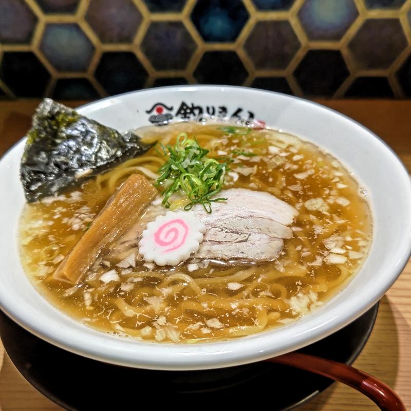 プレミアム貝出汁らーめん(すごい煮干ラーメン野毛 すし 釣りきん)