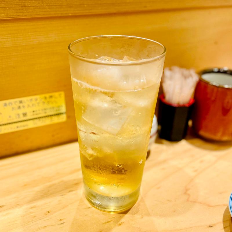 ハイボール(天然本まぐろ ありそ鮨し グランスタ東京店)