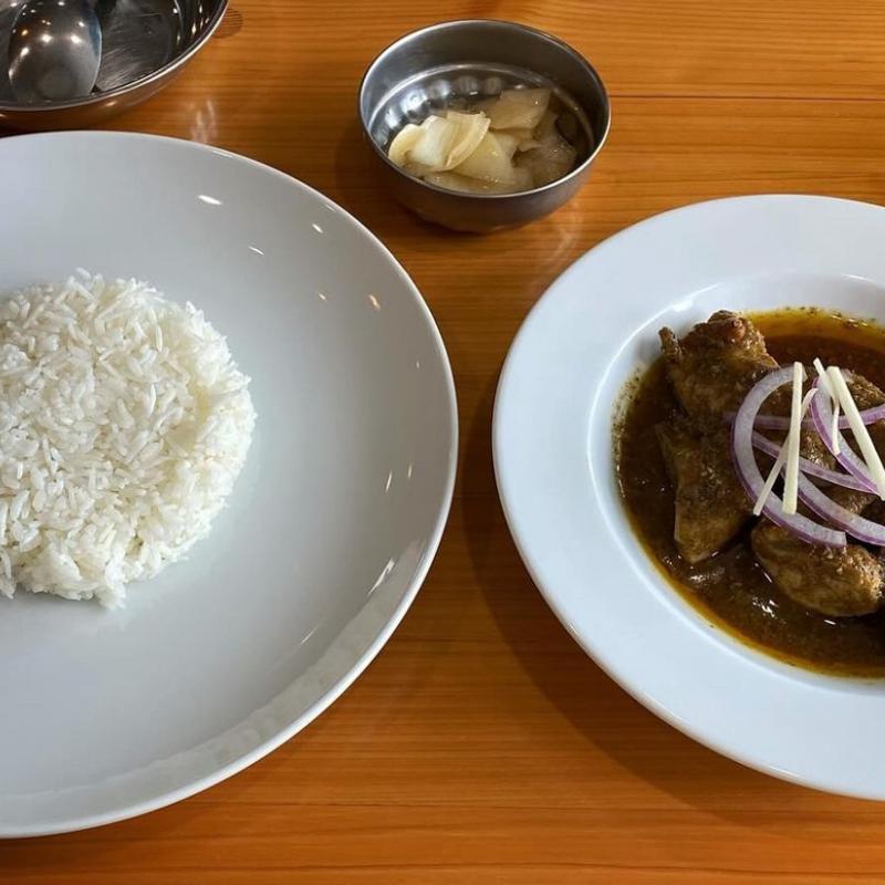 丸鶏のチキンカレー(ヨダレ)