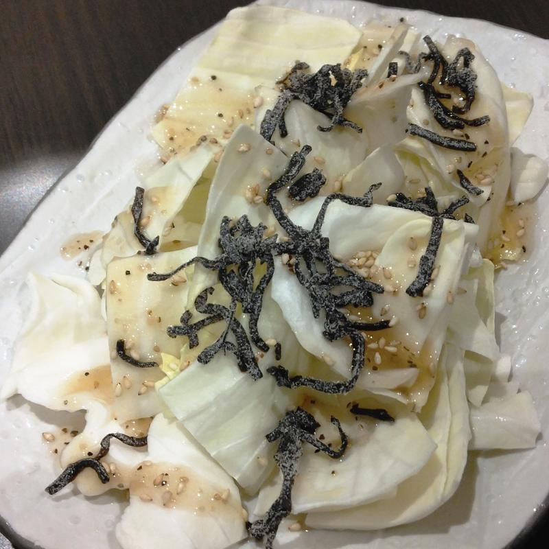 塩昆布キャベツ(串治郎 赤羽店)