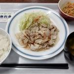 A定食(ポークソテー 梅かつおソース)