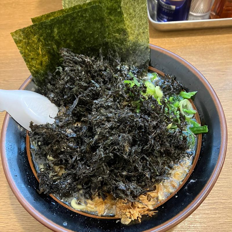 岩のりらーめん　よこはまとんこつ塩(よこはま軒 本店 （よこはまけん）)