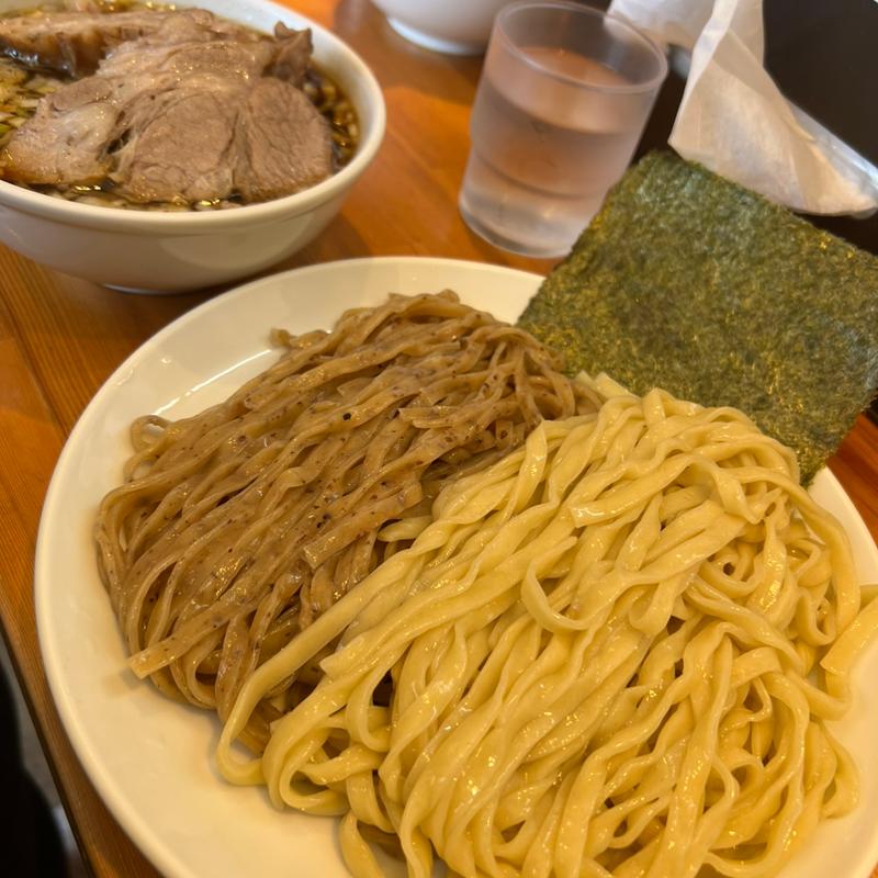 2色焙煎つけ麺(りきどう )