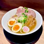 天然塩の中華そば 煮玉子入り(RAMEN LABO ウサギ＋)