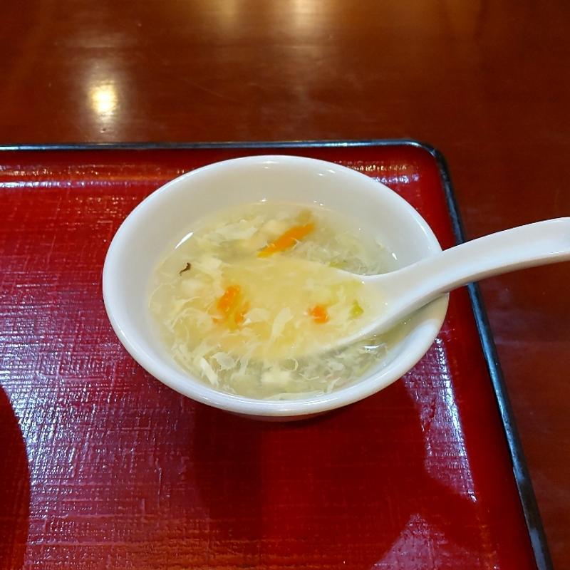 チャーハンスープ(芳香園 新横浜店)