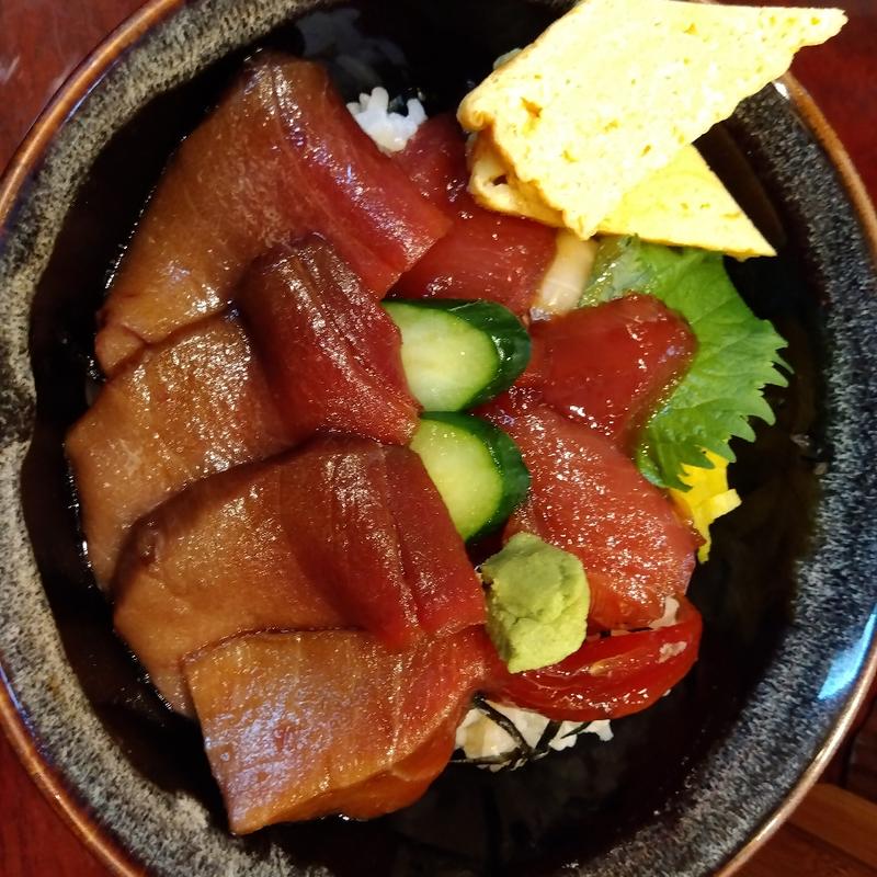 上本マグロマグロ漬け丼(さかり寿司)