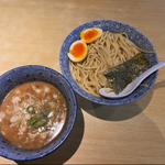 平麺つけそば(博多中華そば　まるげん)