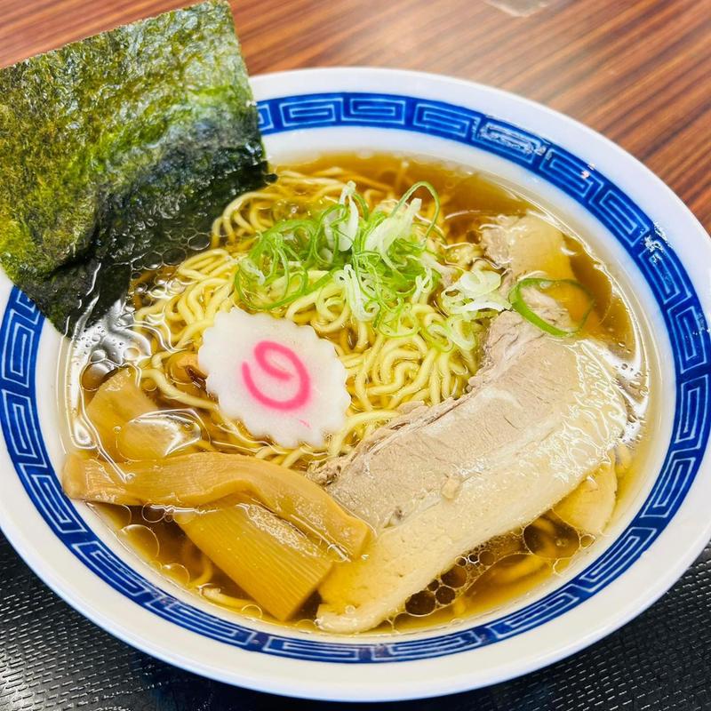 昔からの中華そば(釈迦堂パーキングエリア（下り線）スナックコーナー )