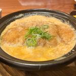 豚ロースカツの卵とじ定食(喰処飲処 蛍火 浜松町ハマサイト店)