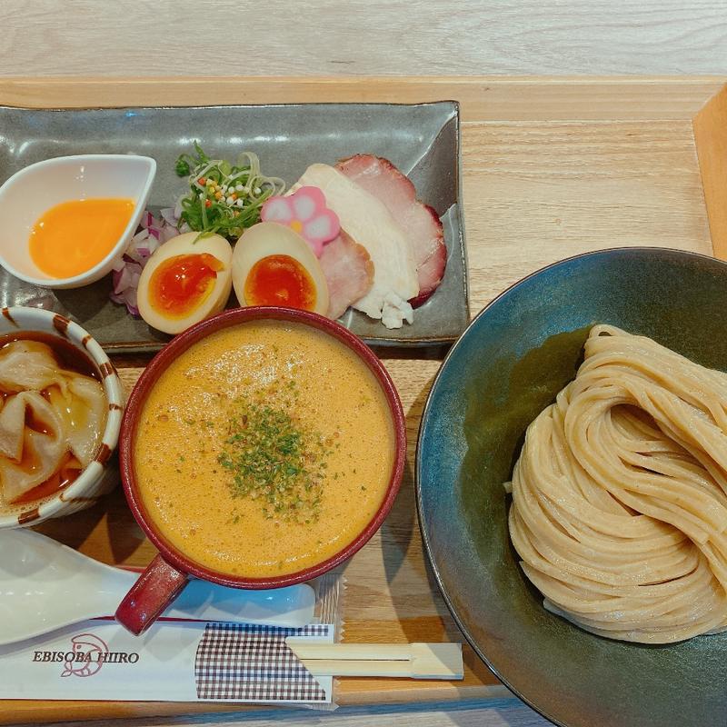 海老つけそば(えびそば 緋彩)