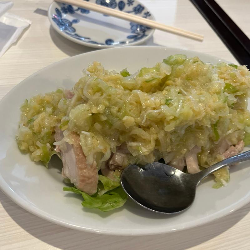 特製蒸し鶏(豊味園 東門街店)