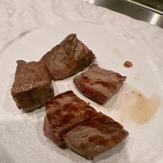 熟成肉ステーキ(神戸ハンター坂 肉料理鉄板 祷り)