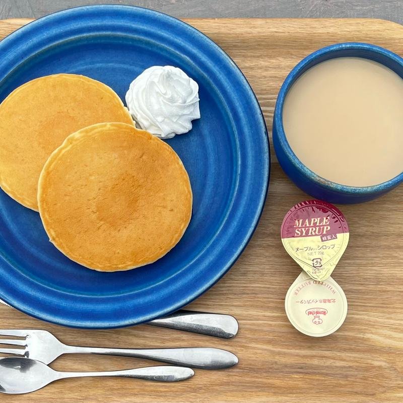 パンケーキセット(SHIMA CAFE)