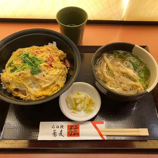 木ノ葉丼定食(そば茶屋 信州庵 アベノアポロビル店)