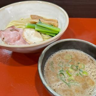 鶏paitanつけ麺(鶏paitan 心麦)