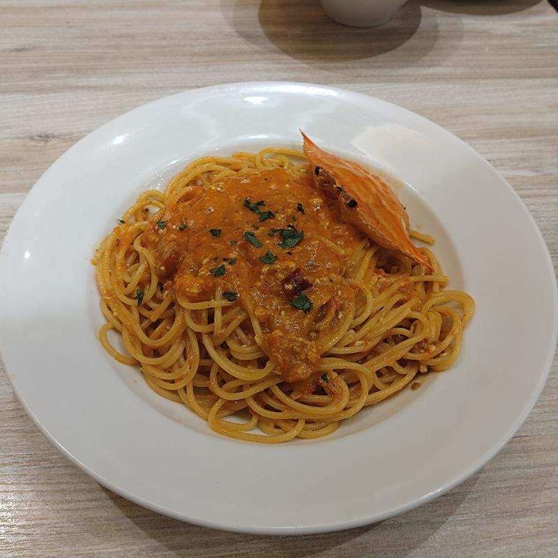 渡り蟹のトマトクリーム(トラットリア カプリチョーザ イオンモール岡崎店)