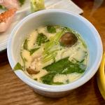 お刺身定食よくばり三種(いけす道場魚家 深川一号店 （イケスドウジョウサカナヤ）)