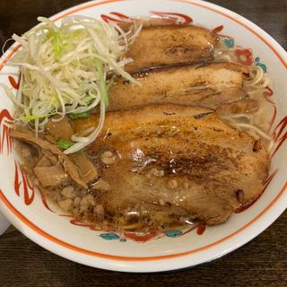 炙りチャーシュー麺(壱番館 二代目新宿御苑店)