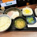 ハムエッグ納豆定食(吉野家 中目黒駅前店 )