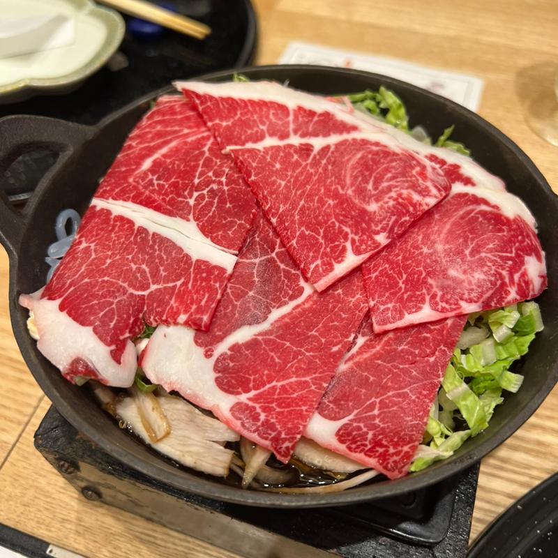 馬すき焼き小鍋(青柳 （あおやぎ）)