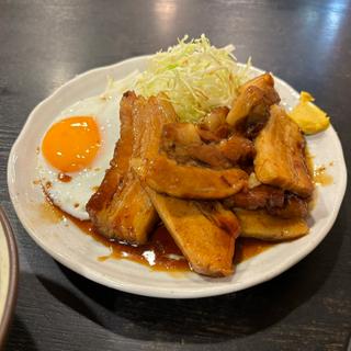 チャーシュー定食(森の茶屋)