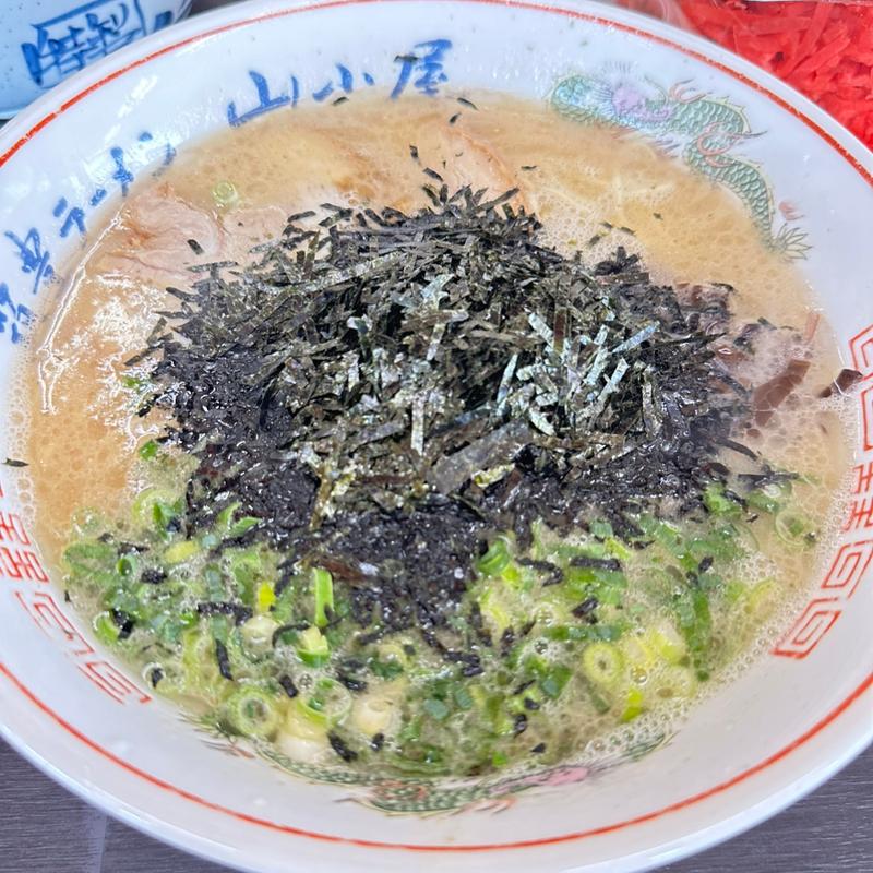 きざみのりラーメン(筑豊ラーメン山小屋 唐津店 )