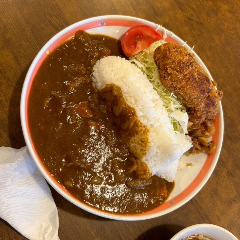 ツェッペリンカレー(コロッケ)(福来軒)